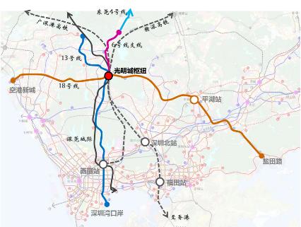 深圳地鐵16號線最新線路圖解讀與前瞻，最新線路圖及未來展望